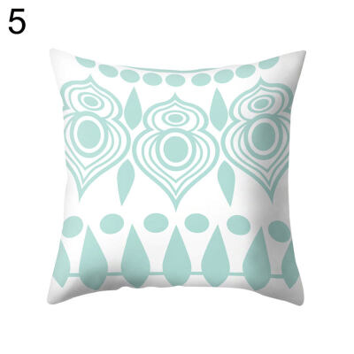 

Flower Wave Heart Pillow Case Cushion Cover Sofa Bed Car Cafe Office Decoration