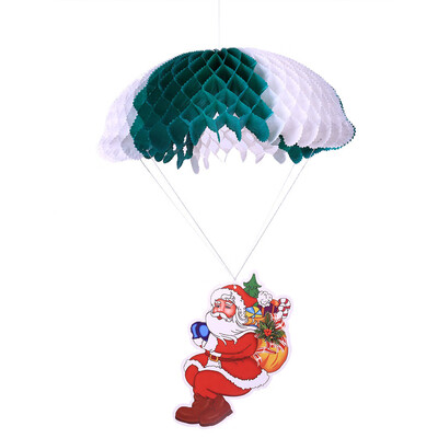 

Toponeto Christmas Hanging Santa Claus Snowman Parachute Pendant Decor Ornaments Gift
