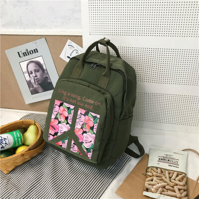 

Ins bag girl Korean version of high school students Japanese department of the Department of Simple-Satan Junior Backpack middle s