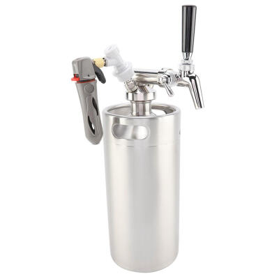 

Greensen 36L Stainless Steel Beer Barrel Drink Dispenser Home Hotel Supplies