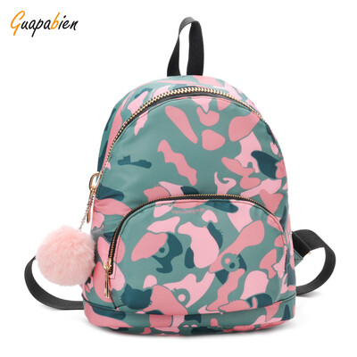 

Guapabien Casual College Brief Zipper Girl\s Backpack