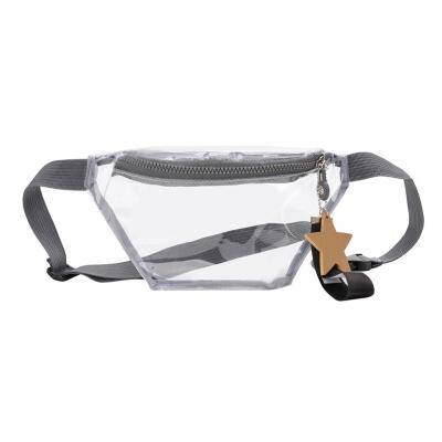 

Fashion PVC Transparent Fanny Pack Women Waist Bags Shoulder Messenger Bags