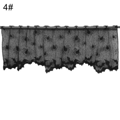 

Halloween Lace Spiderweb Fireplace Mantle Scarf Table Cloth Cover Party Supplies