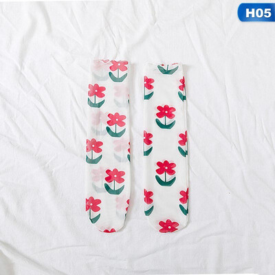 

Mesh Transparent Ultra-thin Pile Socks Long Socks Female Summer Cute Socks