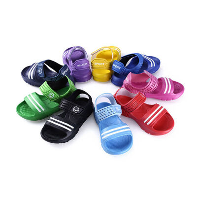 

1 Pair Casual Children Kids Shoes Baby Boy Closed Toe Summer Beach Sandals Flat