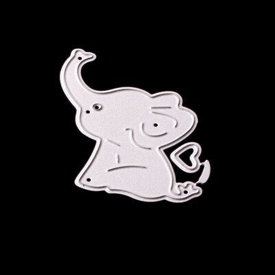 

New Cute Elephant Metal Cutting Dies DIY Scrapbooking Photo Embossing Paper Decorative Crafts Animal