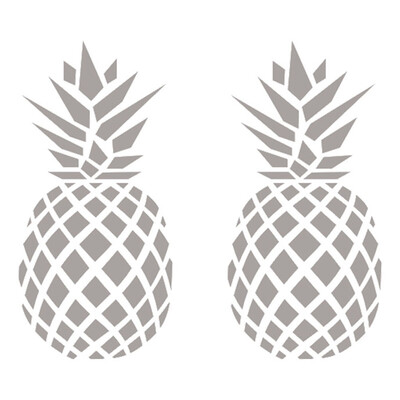 

Art Fashion Pineapples Wall Decal Removable Pineapples Wall Sticker Bedroom Decoration Accessories