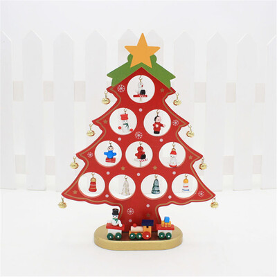 

Tailored Christmas tree Santa Claus Snowman Wooden Swing Decoration Decoration