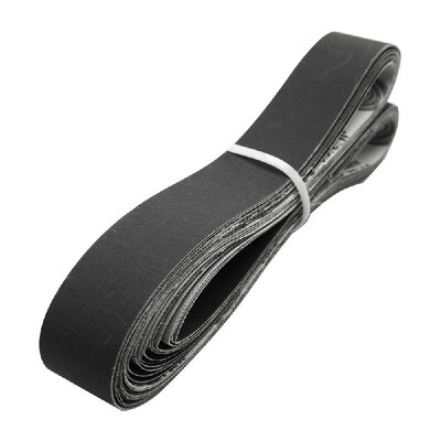 

12pcs 1in Width 30in Long Black Soft Cloth Sanding Belt Assorted 400 600 800 10000 Grits 3 each