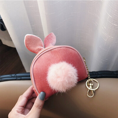 

Internet celebrities have the same zero wallet girl short wallet 2019 new cute&simple coin card bag