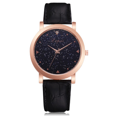 

Lvpai P380 Women Starry Romantic PU Quartz Watch