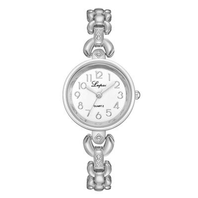 

Luxury Womens Watches Rose Roman Numerals Disc Ladies Simple Quartz Wristwatch Clock Dress Gift Zegarki Damskie