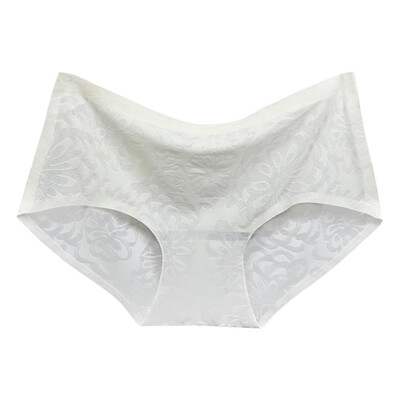 

underwear women panties Fashion ice silk sexy one piece seamless lifts elegant buttock breathable briefs lingerie hollow out