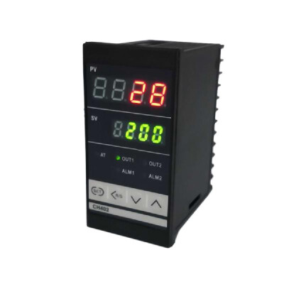 

Digital PID dual display Temperature Controller Max Test Temperature 1372 Degree Thermoregulator with Alarm Relay Output CH402