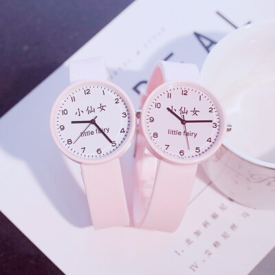 

Ins Wind Girls Watches Korean version of high school students Chaozhou simple&generous girlfriend pair Korean version of ulzza