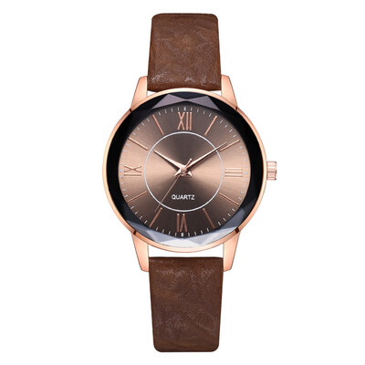 

RM New Fashion Simple Ladies Multicolor Leather Belt Ladies Watch Quartz Watch