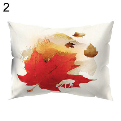 

Tiger Maple Leaf Throw Pillow Protector Case Cushion Cover Sofa Bedding Articles