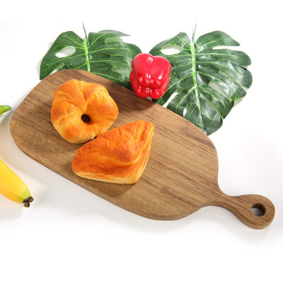 

Greensen Wooden Pizza Board Baking Tray with Handle Cutting Chopping Board Kitchen Tool Pizza Board Wood Cutting Board