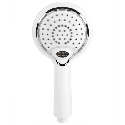 

LED Shower Spray HeadHandheld Bathroom Shower Spray Head Digital Temperature Display 3 Colors LED Shower Spray Heads