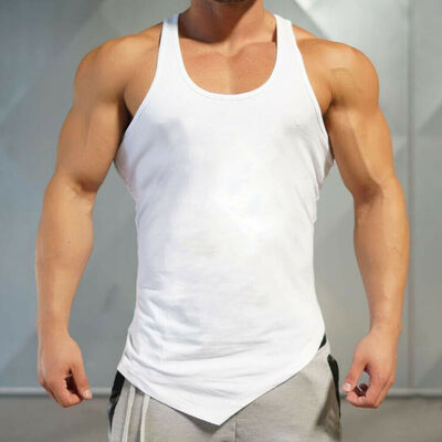 

Mens Bodybuilding Stringer Tank Top Y-Back Gym Workout Sports Vest Shirt Clothes