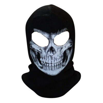 

3D Skull Motorcyclist Full Face Mask Hat Helmet Ski Mask Halloween Ghost Death Cycling Mask