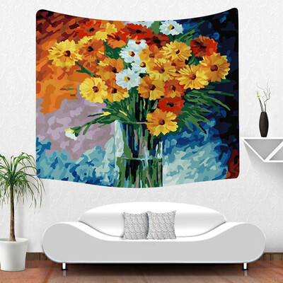 

Toponeto Colorful Print Tapestry Art Room Wall Hanging Tapestry Art Nature Home Decor