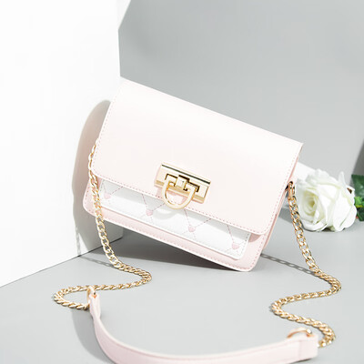 

High-grade foreign temperament 2019 Chao Korean version 100 lap shoulder slanted fashion chain small square bag