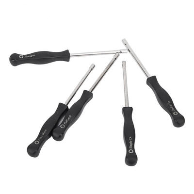 

Greensen 5Pcs Carburetor Adjustment Tool Screwdriver Set 21-teeth Splined Pac Man Single Double D Hex