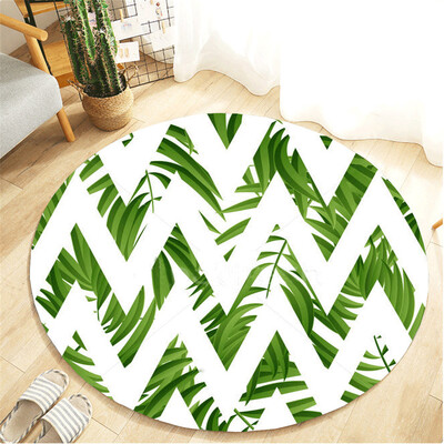 

〖Follure〗Botany Elements Blanket Round Bathroom carpet 55cm