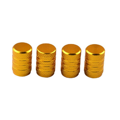 

4x Aluminum Air Pressure Valve Cap Tire Wheel Rims Stem Valve Cap Tyre Cover Car Truck Cap