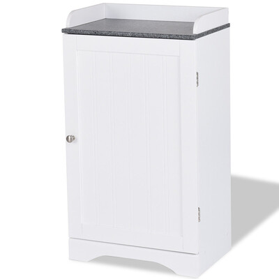 

Bathroom Freestanding Storage Cabinet w Single Door