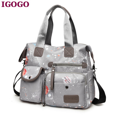 

Leisure cloth bag Star Oxford single shoulder bag large capacity mother bag canvas bag woman oblique satchel bag