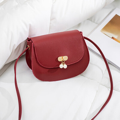 

Tailored Women Small Square Bag Single Shoulder Pearl decoration Messenger Bags