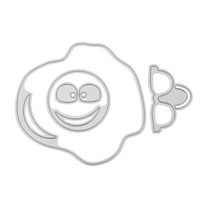 

Egg Metal Cutting Die Stencil DIY Scrapbooking Album Paper Card Craft Decor
