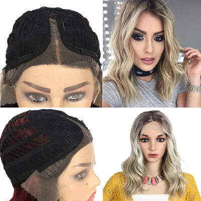 

Gobestart Womens Fashion Wig Black Synthetic Hair Long Wigs Wave Curly Wig