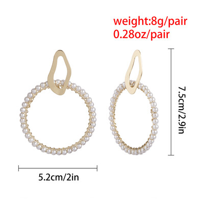 

Irregular Simulated Pearl Choker Fashion Statement Bib Collare Vintage Chic Collier Femme Jewelry Coin shell Dropshipping
