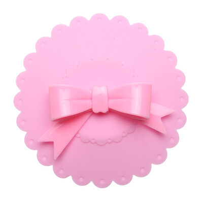 

Bowknot Dustproof Reusable Cup Silicone Lid Cup Cover Seal Cover