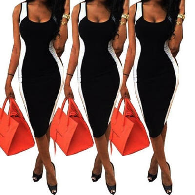 

Fashion Women Bandage Bodycon Sleeveless Evening Sexy Party Cocktail Mini Dress