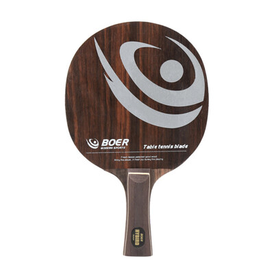 

BOER Ayous Wood Core 1pc Table Tennis Paddle Shakehand Penhold Ping Pong Racket