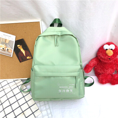 

Waterproof schoolbag female Korean version of high school ins ancient feeling girl students campus shoulder Baotao brand backpack