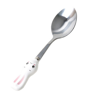 

Cartoon Fruit Fork Party Cake Salad Vegetable Forks Children Dinnerware Cutlery Baby Cartoon Rabbit Carrot Fork