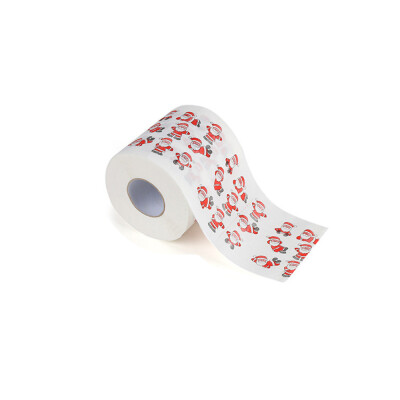 

Tailored Christmas Pattern Roll Paper Print Interesting Toilet Paper Table Kitchen Paper