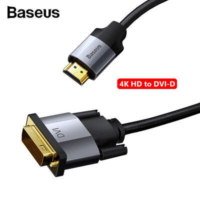 

Baseus Enjoyment Series 4K HD male To DVI-D male bidirectional adapter cable for video transmission