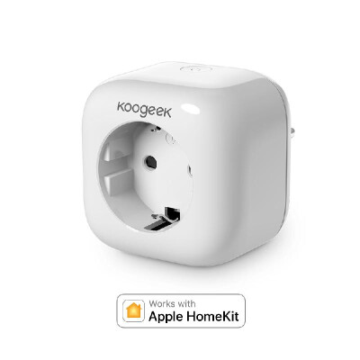 

Koogeek Wi-Fi Enabled Smart Plug Works with Apple HomeKit Support Siri Voice Control Home App Remote Control Schedule Timer Scene