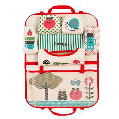 

Toponeto Oxford Cloth Car Hanging Bag Multifunctional Large Capacity Storage Bag
