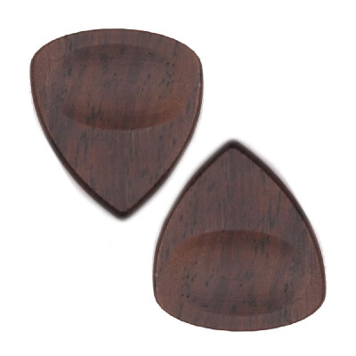 

2pcs Wood Guitar Picks Plectrum for Acoustic Guitar Ukulele Bocote Wood