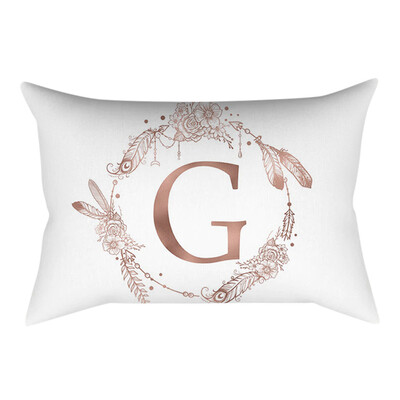 

〖Follure〗30x50 cm Kinder Zimmer Dekoration Brief Kissen Englisch Alphabet pillowcases
