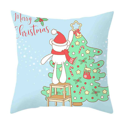 

Tailored Christmas Pillow Cover Decor Pillow Case Sofa Waist Throw Cushion Cover