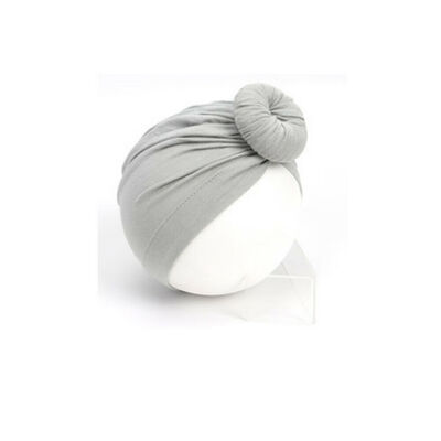 

Baby Toddler Knot Turban Head Wrap Hat Cotton Stretch India Ear Cap Winter Warm