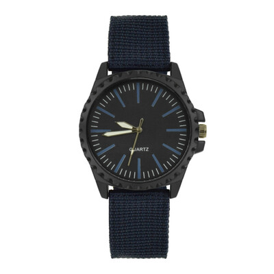 

〖Follure〗New Men Watch Retro Design Nylon Band Analog Alloy Quartz Wrist Watch